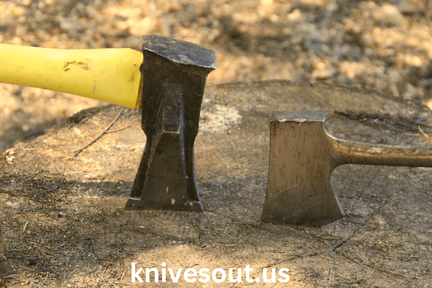 Wood Splitting Axe vs Maul