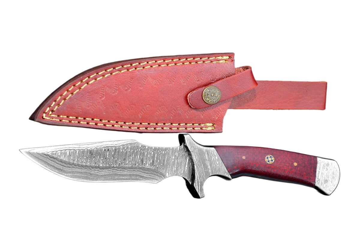 Omesio Fixed Blade Knives with Sheath Hunting Knife - Image 2